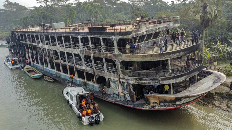 Bangladesh RAB officials arrest owner of fire-hit ferry : Spokesperson