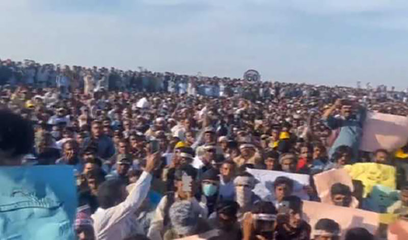 Pakistan: People protest in Gwadar in demand for their rights