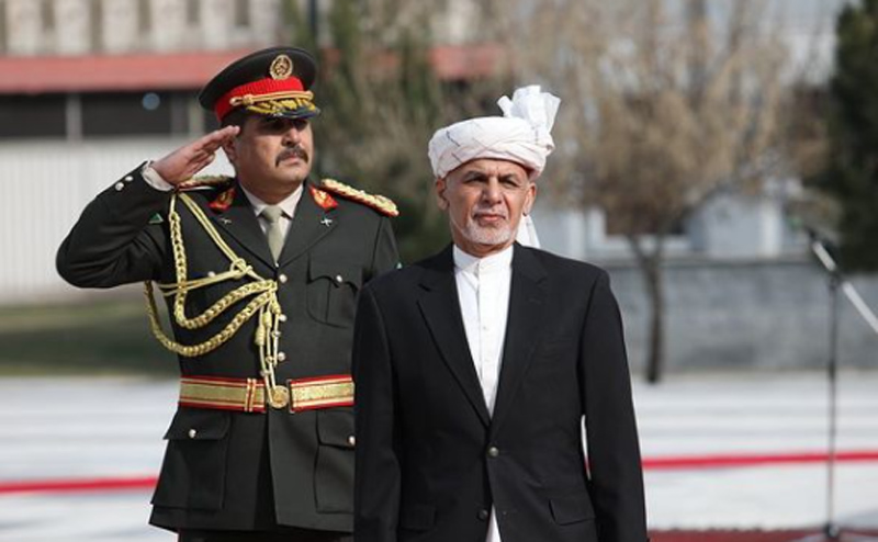 Ashraf Ghani slams Taliban, says the group has no will for 'peace'
