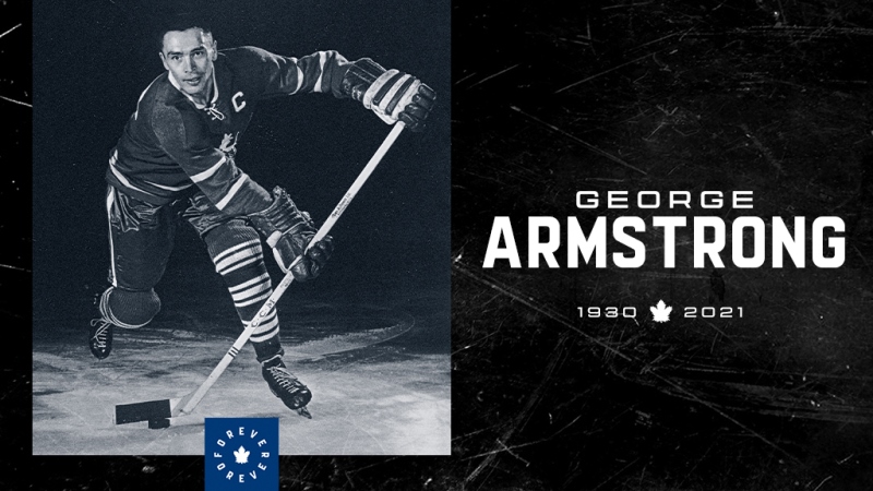 Canada: Former Captain of Maple Leafs George Armstrong passes away at 90