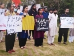 People in Balochistan stage protest against Pakistan army