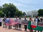 Bangladesh human rights body protest outside White House, demands actions against perpetrators of 1971 genocide