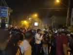 Sri Lankan Crisis: Hundreds protest outside President Gotabaya Rajapaksa's private residence, riot police deployed