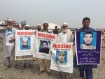 Pakistan: Family members of missing persons Aslam Mengal and Shah Fahad Baloch demonstrate in Kharan