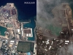 Maxar's aerial images show extent of damage from volcanic eruption and tsunami in Tonga
