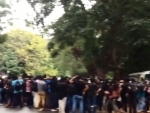 Sri Lanka crisis: Students march to PM Mahinda Rajapaksa's house in rain as protests spiral
