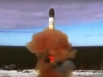 Ukraine war: Russia launches ballistic missile as part of nuclear drills
