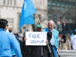 Uyghur Rights activists in Turkey demonstrate against Chinese policies