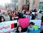 Pakistan: Protest in Quetta against Taliban's decision to ban women's university education in Afghanistan