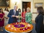 US: Joe Biden participates in White House's Diwali celebration