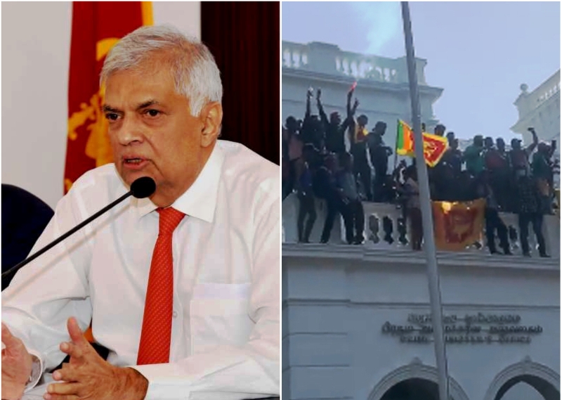 Lanka PM Ranil Wickremesinghe wants 'order restored', asked to resign at all-party meet