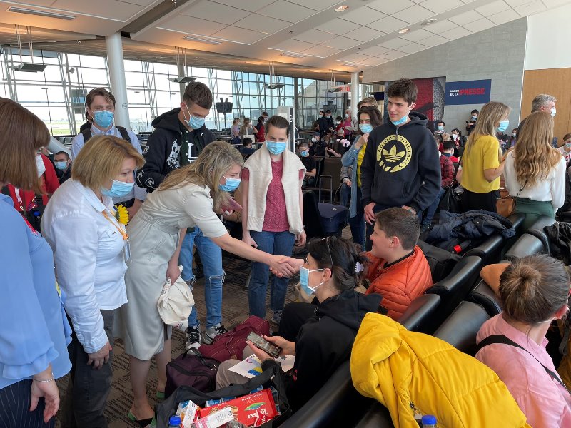Canada: 170 Ukrainians fleeing Russia's invasion to arrive in New Brunswick today