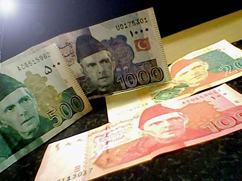 Pakistani currency hits record low point