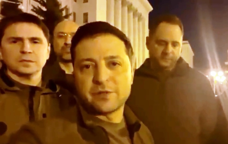 We are all here defending our independence: Ukraine Prez Volodymyr Zelensky vows in self-shot video