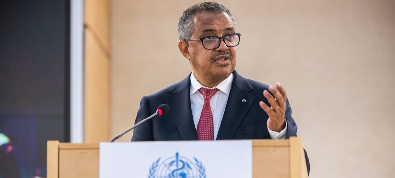WHO Boss Tedros says he is unable to send money to 'starving' family