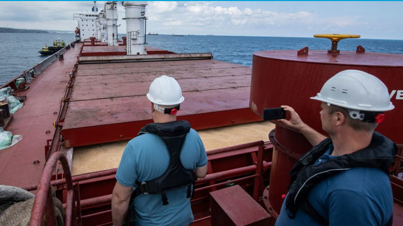 Black Sea grain deal shipments on hold Wednesday, following Russia suspension