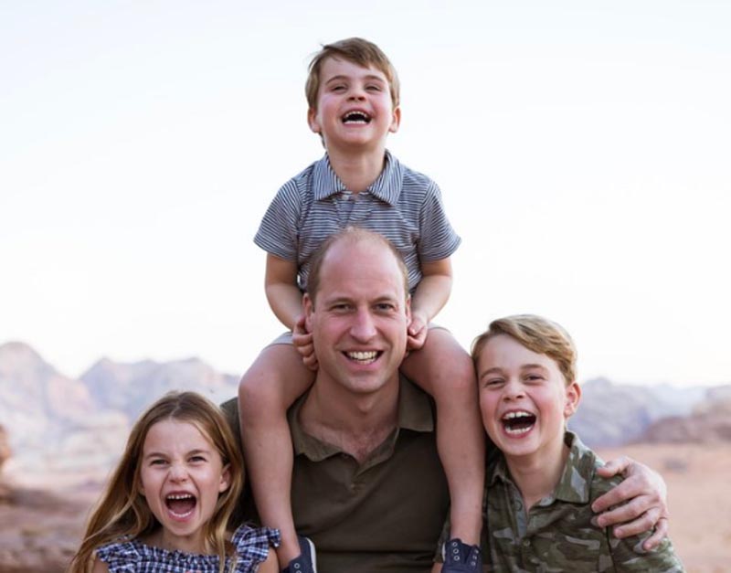 Father's Day: Check out how Prince William wished the world with his kids
