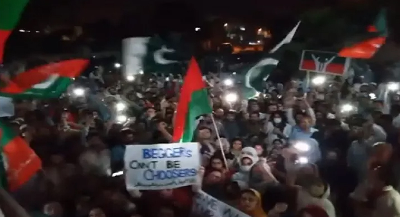 PTI workers protest across Pakistan after Imran Khan's ouster