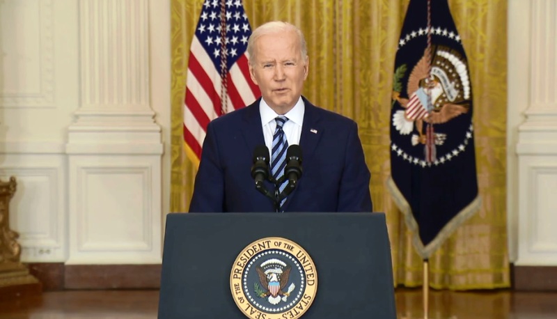 We're banning all imports of Russian oil and gas and energy: Joe Biden