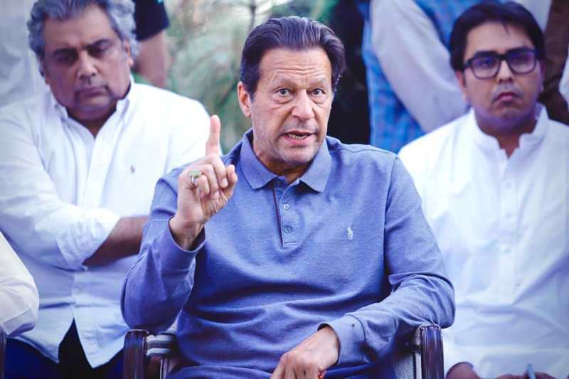 Three million people will overcome all hurdles to reach Islamabad: Imran Khan