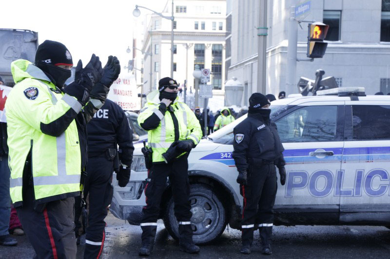 Ottawa police set up a hotline to probe hate crime, assaults amid truckers' demonstrations