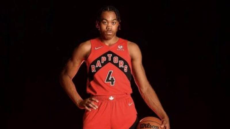 Scottie Barnes from Toronto Raptors was named NBA's rookie of the year