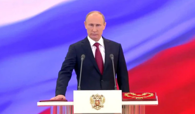 Russian President Vladimir Putin blames Ukraine forces for escalation in Donbas