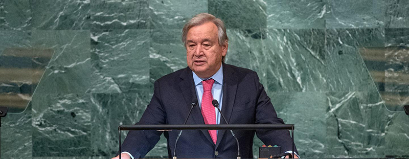 Guterres calls for ‘coalition of the world’ to overcome divisions, provide hope in place of turmoil