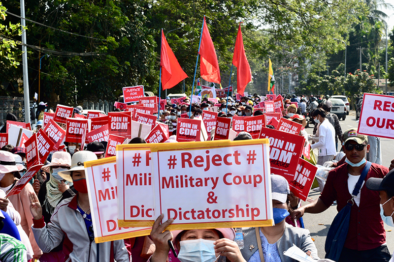 Myanmar military executes four democracy activists