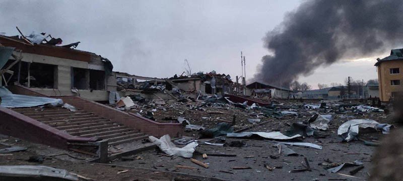 Russian airstrike in western Ukraine leaves 35 people dead
