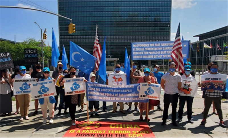 Uyghurs demand 78th UN General Assembly to confront China's ongoing genocide in East Turkistan