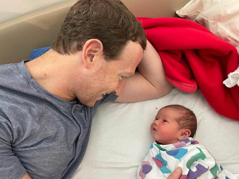 'You're such a little blessing': Mark Zuckerberg welcomes third child with wife Priscilla Chan