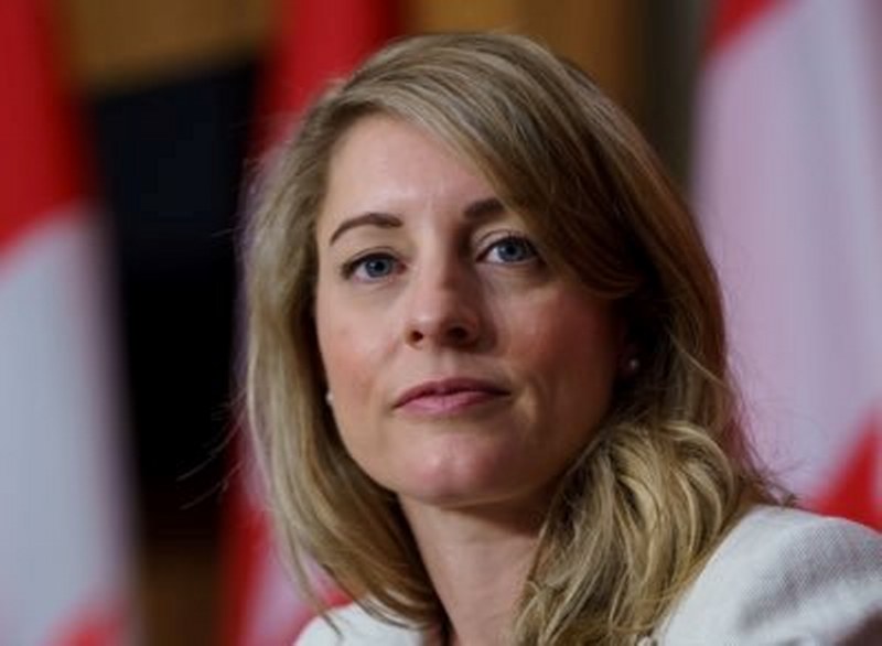 Canada Foreign Minister Melanie Joly announces more sanctions to protect Ukrainian culture from destruction by Russia