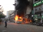 Policeman killed in violence during opposition rally in Bangladesh, buses torched in Dhaka