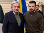In Ukraine, Guterres pledges to keep seeking ‘solutions and a just peace’