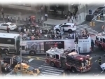 New York: 18 hurt as double-decker bus, city bus collide in Manhattan