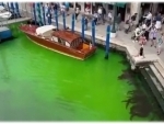 Venice: Canal patch turns fluorescent green, authorities start investigating