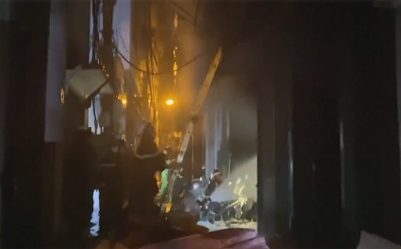 Ten die as fire breaks out in Vietnam building