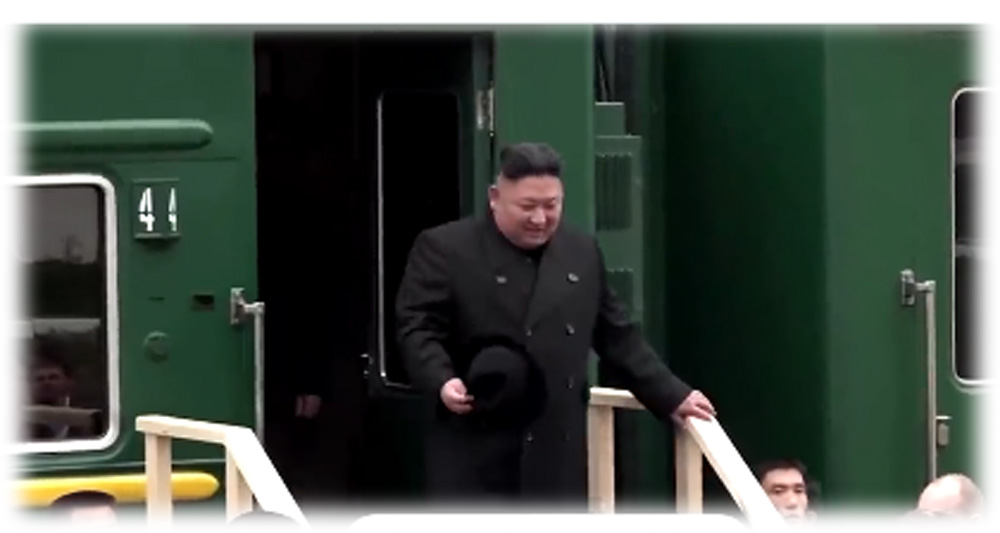 North Korean leader Kim Jong Un arrives in Russia for summit with Vladimir Putin, US threatens sanctions