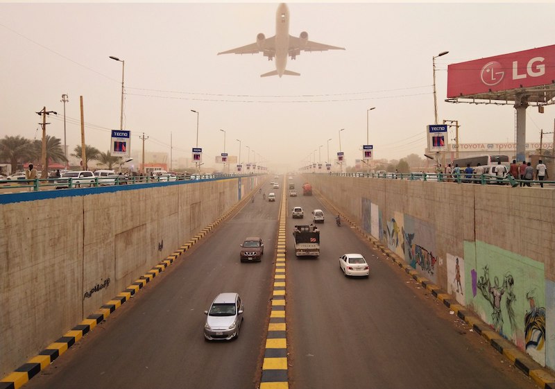 The blast occurred near the Khartoum International Airport. Photo courtesy: Wikipedia