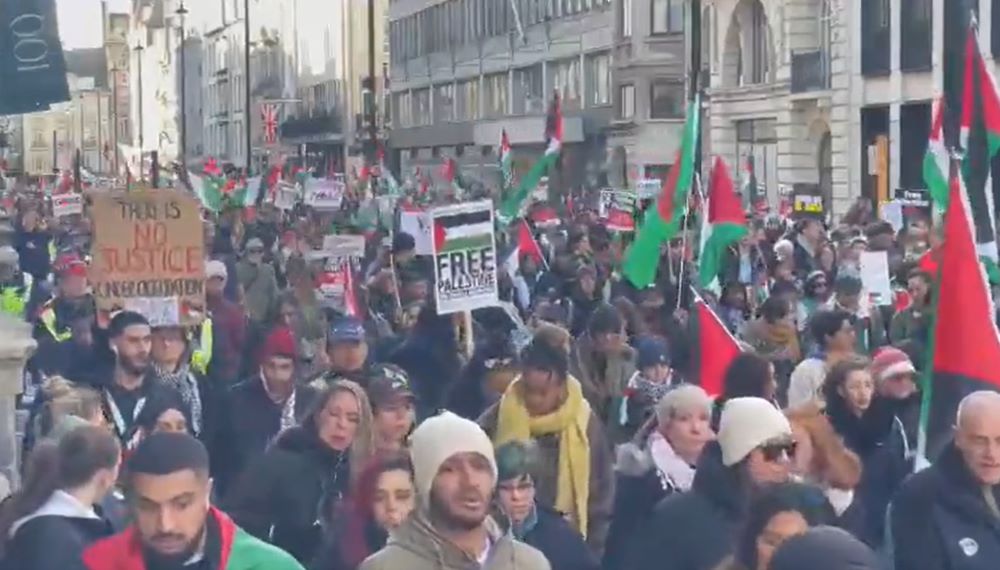 18 people arrested in pro-Palestine demonstration in London