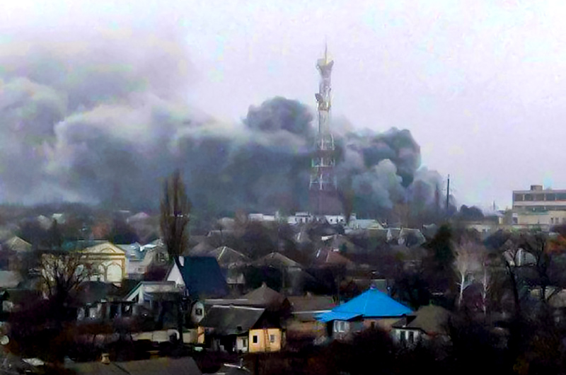 Blasts heard in Kharkiv region; air defense goes off in Kiev region: Reports