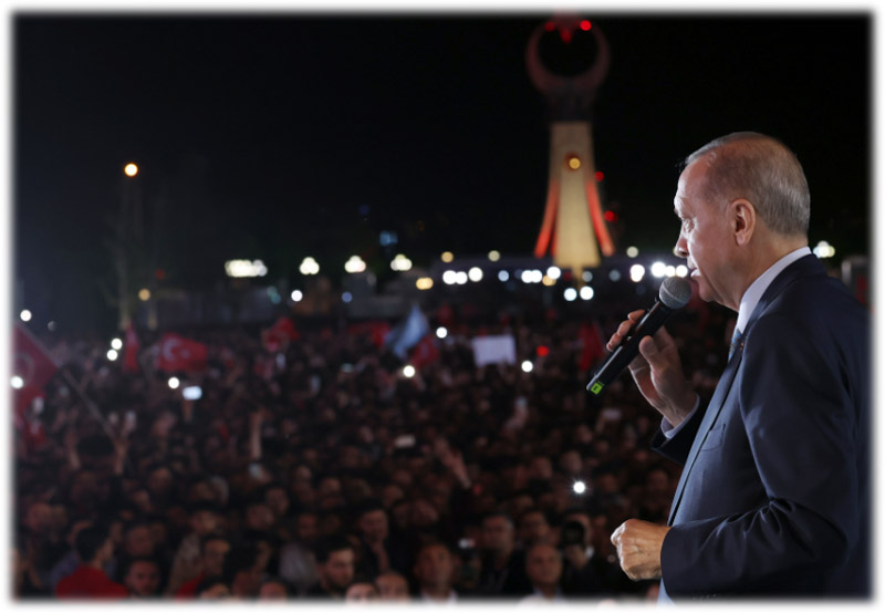 Turkey: President Recep Tayyip Erdogan wins election, extends rule into third decade
