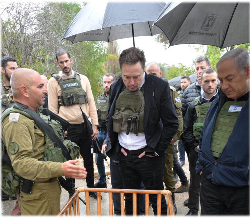 Elon Musk in Israel: X owner visits Kibbutz attacked by Hamas during October 7 atrocities, meets PM Benjamin Netanyahu