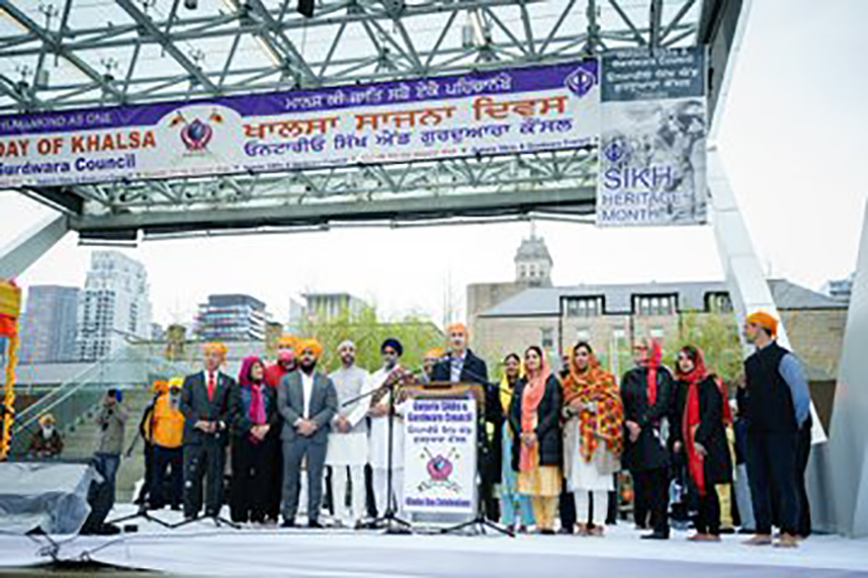 Justin Trudeau attends Khalsa Day celebration in Toronto