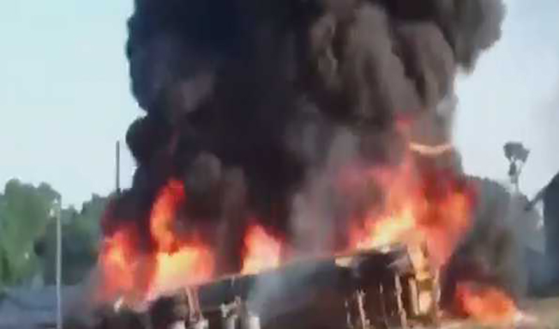 At least 40 dead in fuel tanker explosion in Liberia
