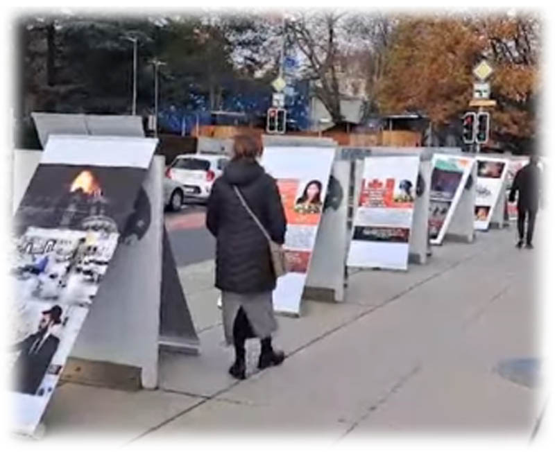 Geneva: Anti-Pakistan posters exhibited in Geneva ahead of the anniversary of 2008 Mumbai attacks