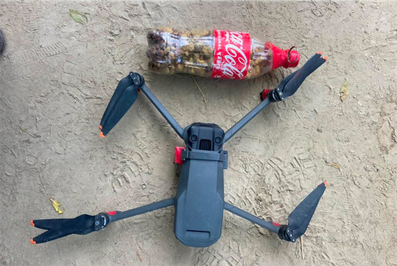 Pakistan’s persistent efforts to smuggle drugs into Punjab via drones foiled again