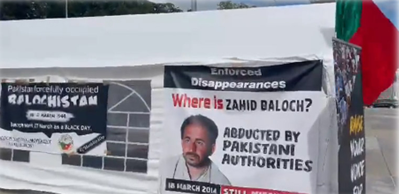 Balochistan: BNM hosts three-day-long exhibition outside UN to highlight human rights violations in Balochistan