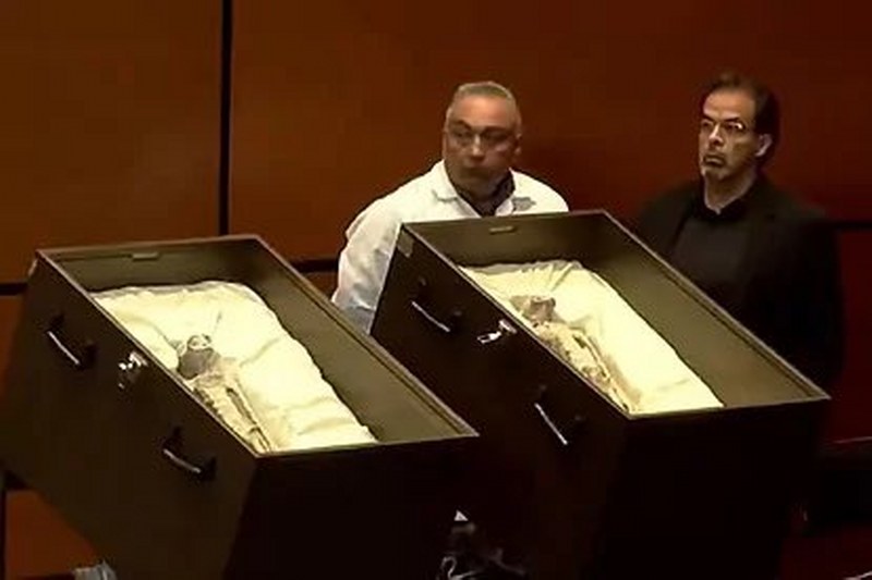 Viral Video: 'Non-human' alien corpses displayed at Mexico Congress